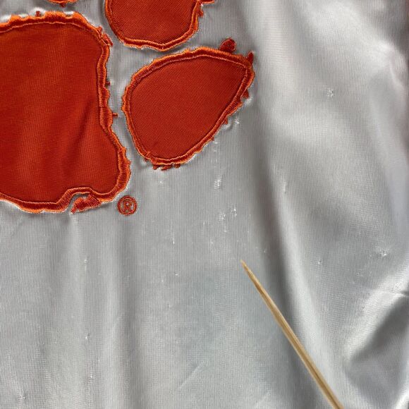 Vintage 90s Clemson Tigers Jersey Youth Extra Large Starter Embroidered Y2K Boys - Picture 8 of 15